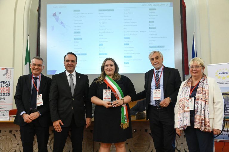 I Comuni premiati per la Regione Veneto