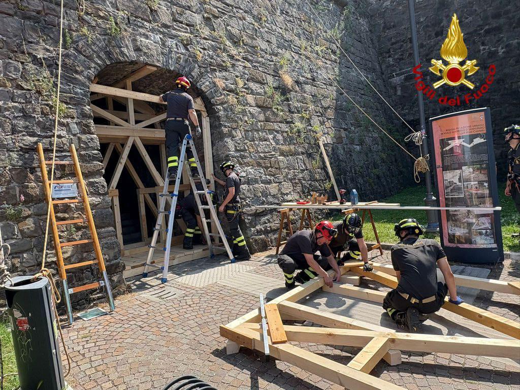 Vigili del fuoco, Castello di Gorizia