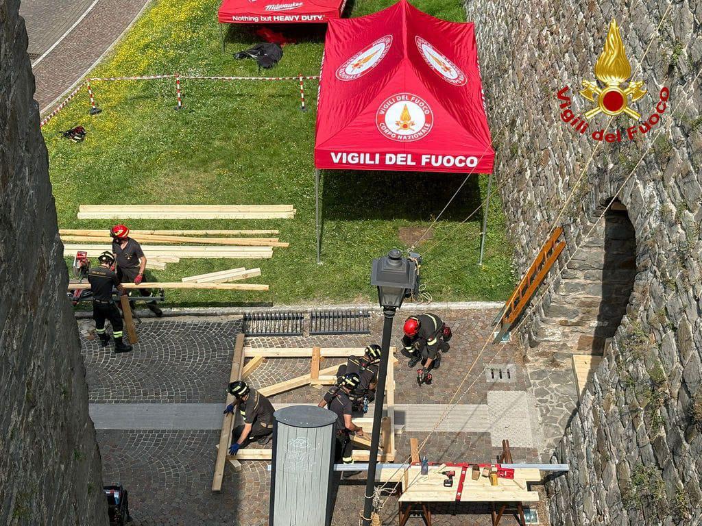 Vigili del fuoco, Castello di Gorizia